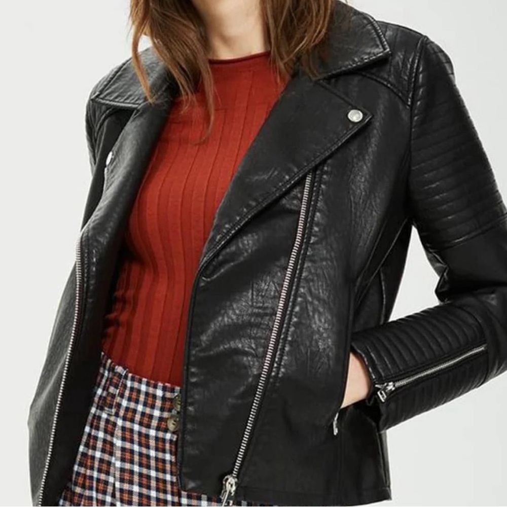 Topshop Leather Jacket
